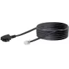 Cable Schwaiger 6,0 m RJ-12 - TAE-F 6 m negro