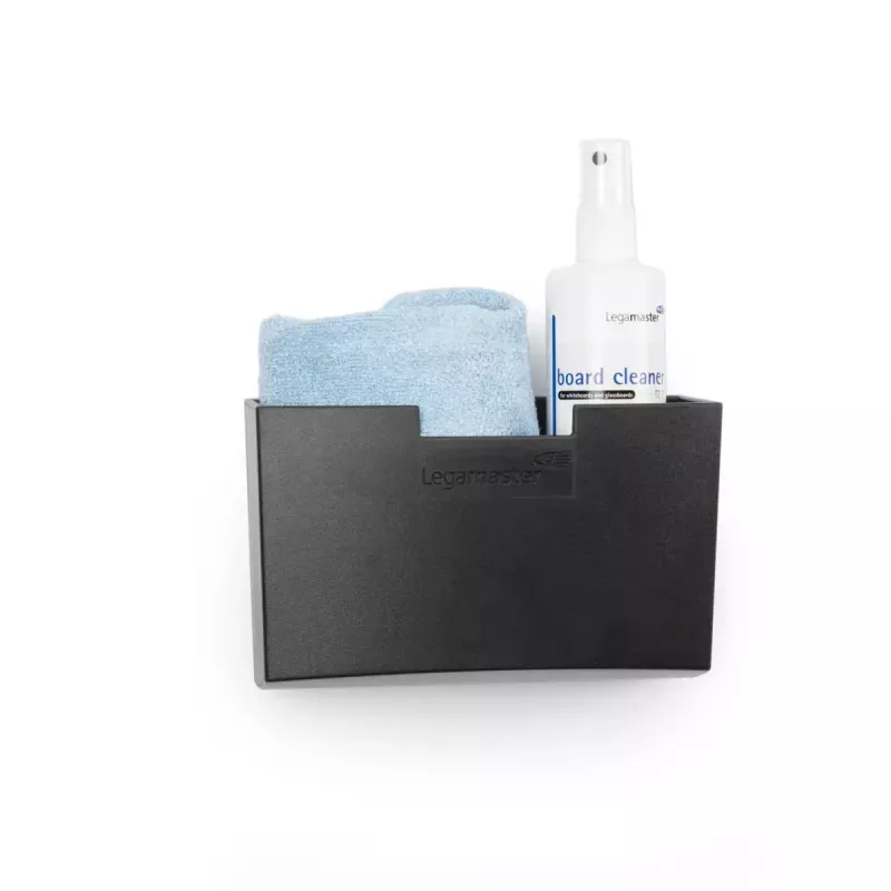 Soporte para rotuladores de pizarra Legamaster accesorio para pizarra de cristal negro