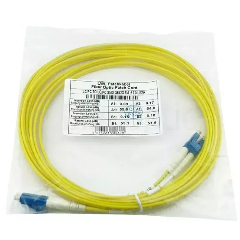 Cable de fibra óptica InfiniBand BlueOptics 040402G512000003M 3 m 2x FC 2x LC LC/APC