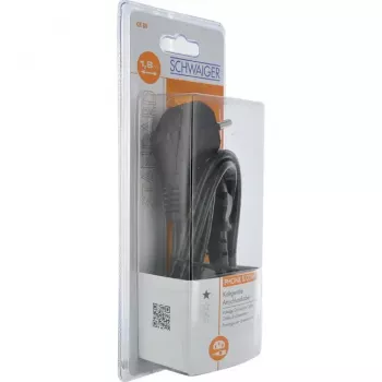 Cable de alimentación Schuko/C13 M/H 1,8 m Schwaiger CK80531