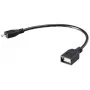 Cable Micro-USB Akasa AK-CBUB25-15BK 0,15 m