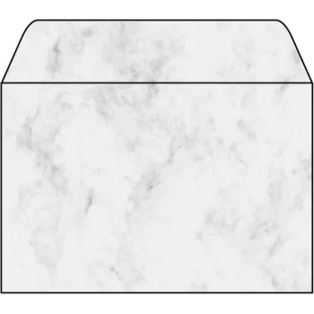 Sobre Sigel DU009 C6 (114 x 162 mm), gris, 90 g/m²