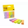 Bloc de notas adhesivas 3M 670-5 rectangular multicolor 100 hojas autoadhesivas