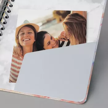 Cuaderno Sigel JN609 A5 240 hojas Azul Rosa Amarillo