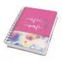 Cuaderno Sigel JN609 A5 240 hojas Azul Rosa Amarillo