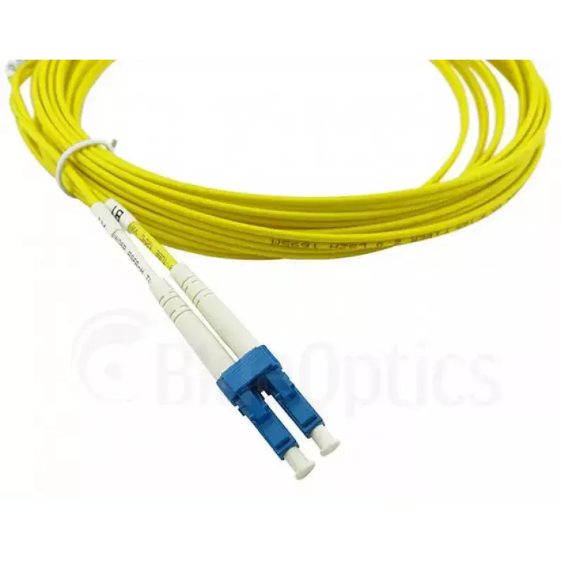 Cable de conexión de fibra óptica BlueOptics SFP3131BU1MK 1 m G.657.A1 LC–LC 9 µm dúplex completo amarillo