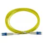 Cable de conexión de fibra óptica BlueOptics SFP3131BU1MK 1 m G.657.A1 LC–LC 9 µm dúplex completo amarillo