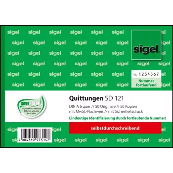 Formulario comercial Sigel SD121