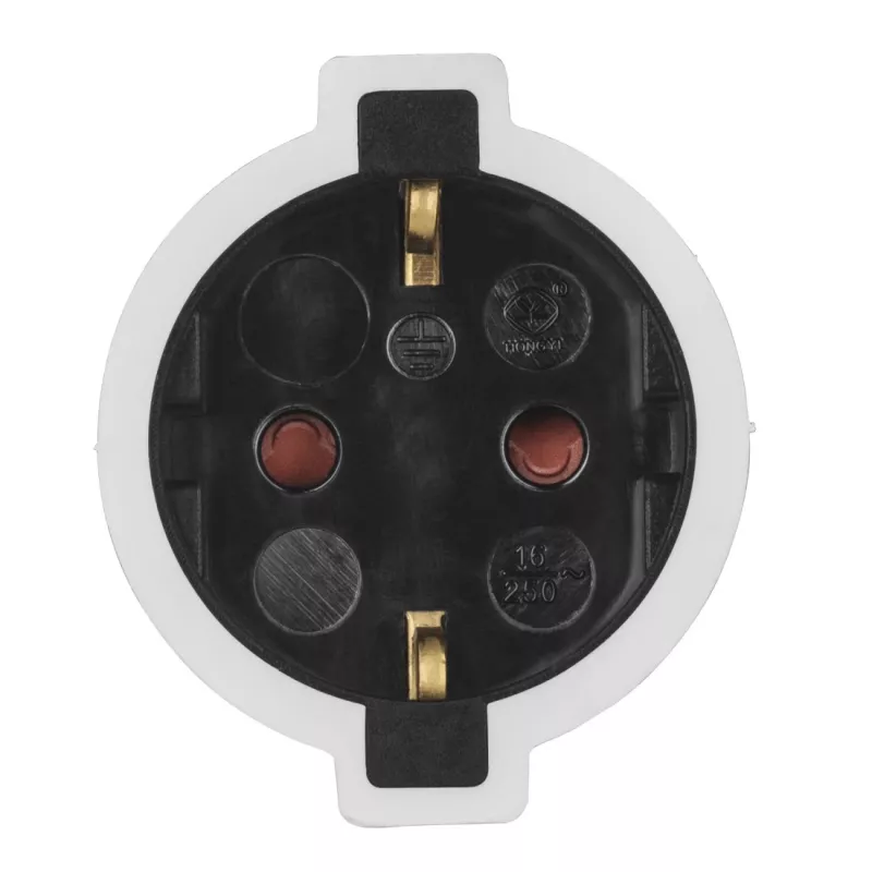 Alargador de corriente Hama Powerplug 3 m 2 tomas de corriente AC para interiores blanco