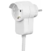 Alargador de corriente Hama Powerplug 3 m 2 tomas de corriente AC para interiores blanco