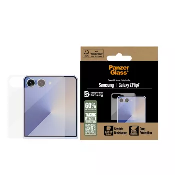 PanzerGlass ® Protector de pantalla Samsung Galaxy Z Flip7 | Classic Fit
