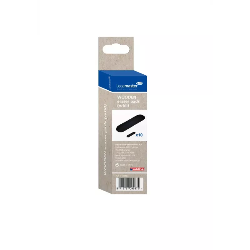 Set de fieltros Legamaster WOODEN 10 uds.