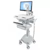 Carro multimedia Ergotron StyleView aluminio gris blanco