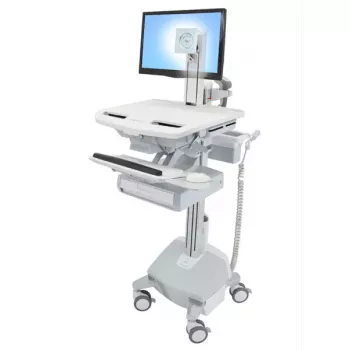 Carro multimedia Ergotron StyleView aluminio gris blanco