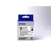 Cartucho de etiquetas Epson Strong Adhesive LK-3TBW negro/transparente 9mm (9m)