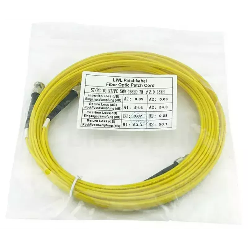 Cable de fibra óptica BlueOptics SFP3333BU1MK 1 m ST G.657.A1