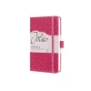 Cuaderno de notas Sigel JN104 A6 174 hojas rosa rayado tapa dura