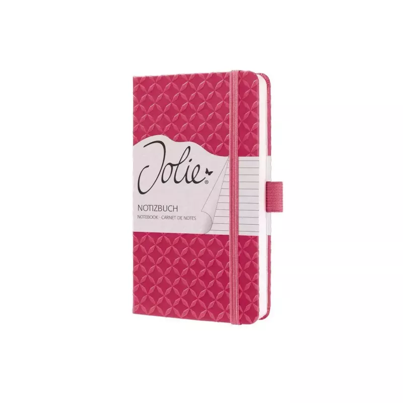 Cuaderno de notas Sigel JN104 A6 174 hojas rosa rayado tapa dura