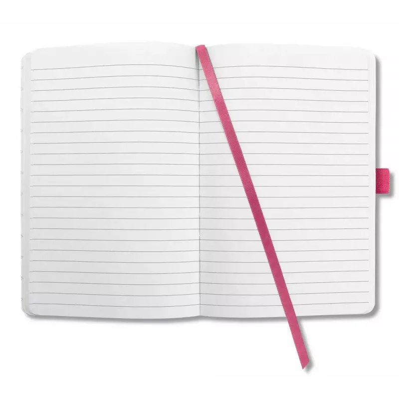 Cuaderno de notas Sigel JN104 A6 174 hojas rosa rayado tapa dura