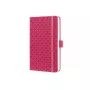 Cuaderno de notas Sigel JN104 A6 174 hojas rosa rayado tapa dura