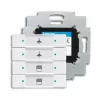 Busch-Jaeger 6127/01-84 KNX pulsador, 4 canales, blanco estudio