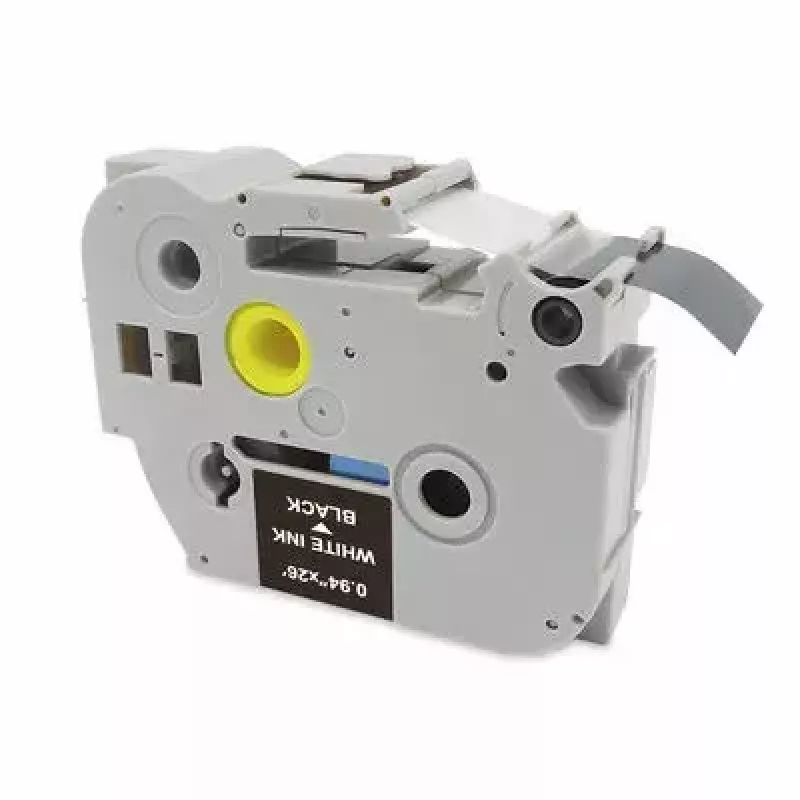 Cinta para impresora MediaRange MRBTZ355 blanca 2,4 cm x 8 m
