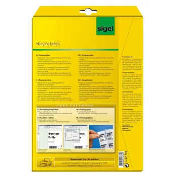 Etiquetas para impresora blancas Sigel LP716