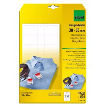 Etiquetas para impresora blancas Sigel LP716