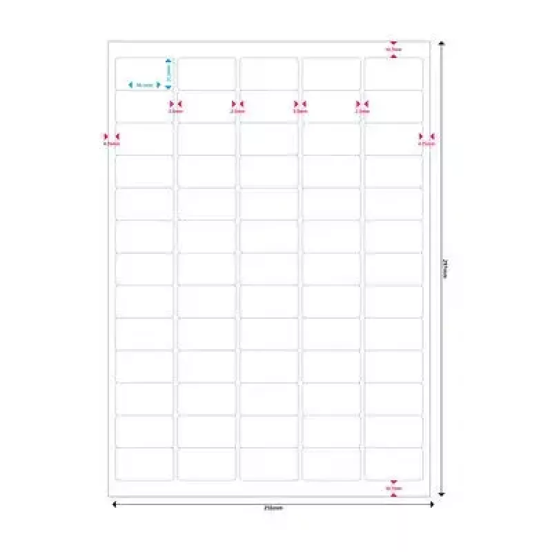 Etiquetas autoadhesivas MediaRange MRINK151