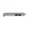 EXSYS EX-11049 adaptador PCIe USB 3.2 Gen 1 interno negro plata