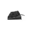 Teclado Hama MKC-650 oficina USB QWERTZ alemán antracita, negro