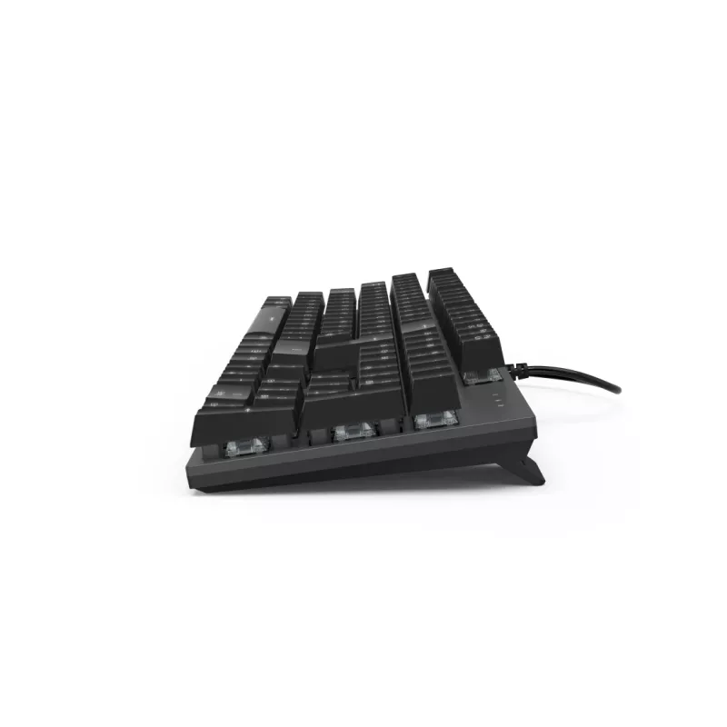 Teclado Hama MKC-650 oficina USB QWERTZ alemán antracita, negro