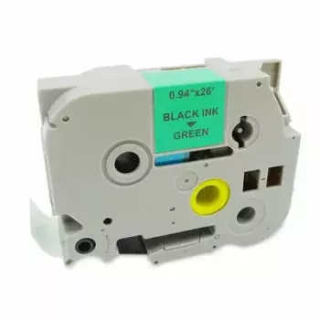 Cinta para impresora MediaRange MRBTZ751 negra 2,4 cm 8 m