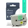 Cinta para impresora MediaRange MRBTZ751 negra 2,4 cm 8 m