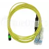 Cable de fibra óptica InfiniBand BlueOptics CBL-MPO12-4LC-SMF-7M-BO 7,5 m MPO 4x LC