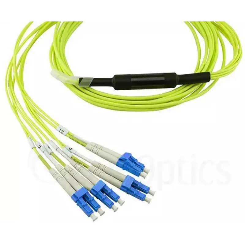 Cable de fibra óptica InfiniBand BlueOptics CBL-MPO12-4LC-SMF-7M-BO 7,5 m MPO 4x LC