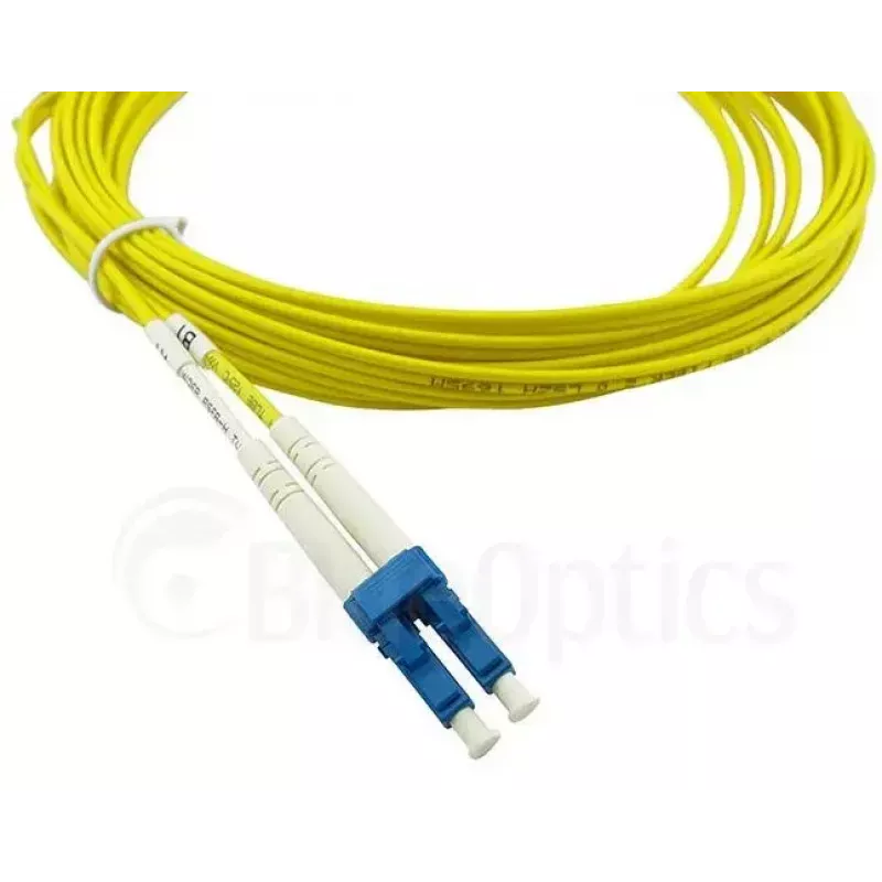 BlueOptics 047202G512000002M-BO Cable de conexión de fibra óptica dúplex (compatible con Corning), LC-UPC/SC-UPC, monomodo G.657.A1 9/125 µm, 2 m