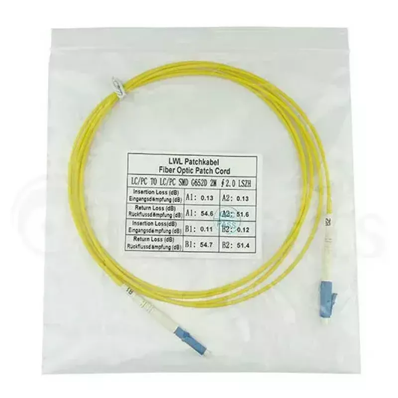 Cable de fibra óptica BlueOptics SFP2121BU5MK 5 m LC OS2 9 µm