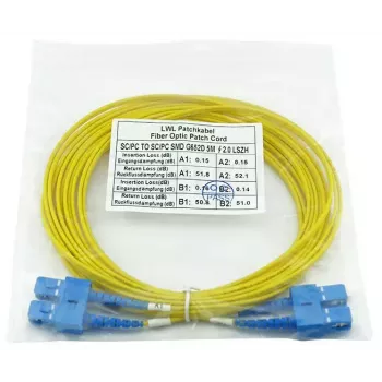Cable de fibra óptica BlueOptics CAB-SMF-SC-SC-15 15 m G.657.A1 SC SC