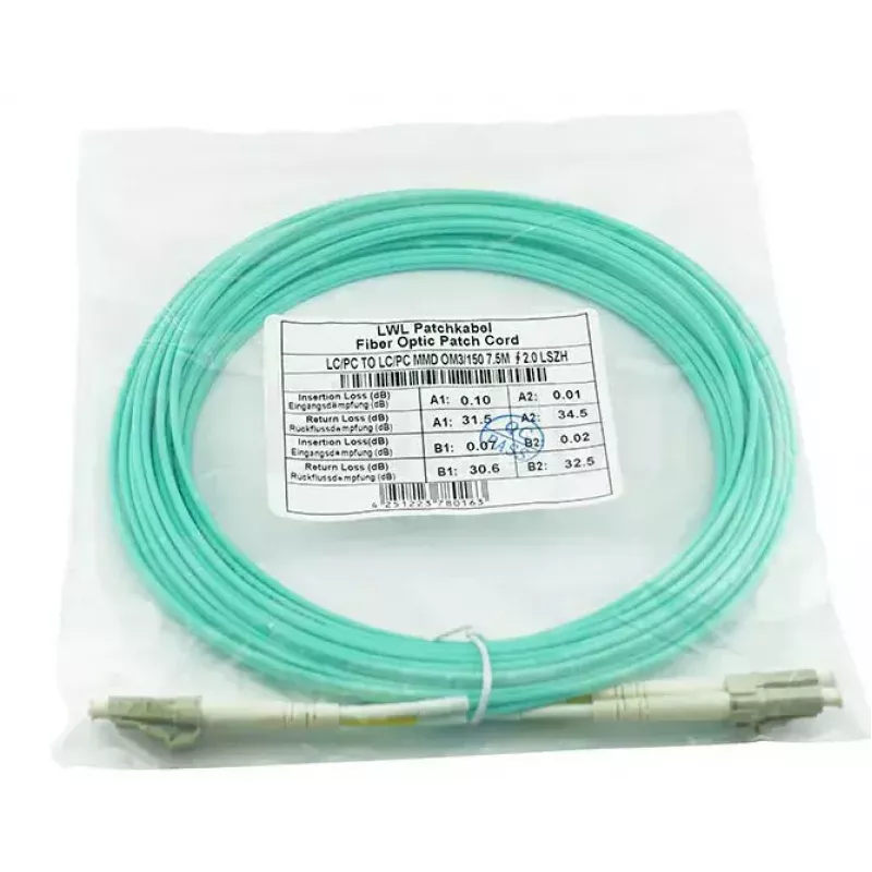 BlueOptics SRCABLE5M-BO Cable de fibra óptica InfiniBand 5 m LC Beige
