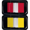 Marcapáginas Sigel HN496 Flexible Rojo Amarillo 100 uds.