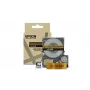 Cinta de etiquetar Epson LK-5SBM negro plata transferencia térmica 1,8 cm