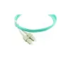 BlueOptics 575702T512000005M-BO Cable de conexión de fibra óptica dúplex (compatible con Corning), SC-UPC/SC-UPC, multimodo OM3 50/125 µm, 5 m