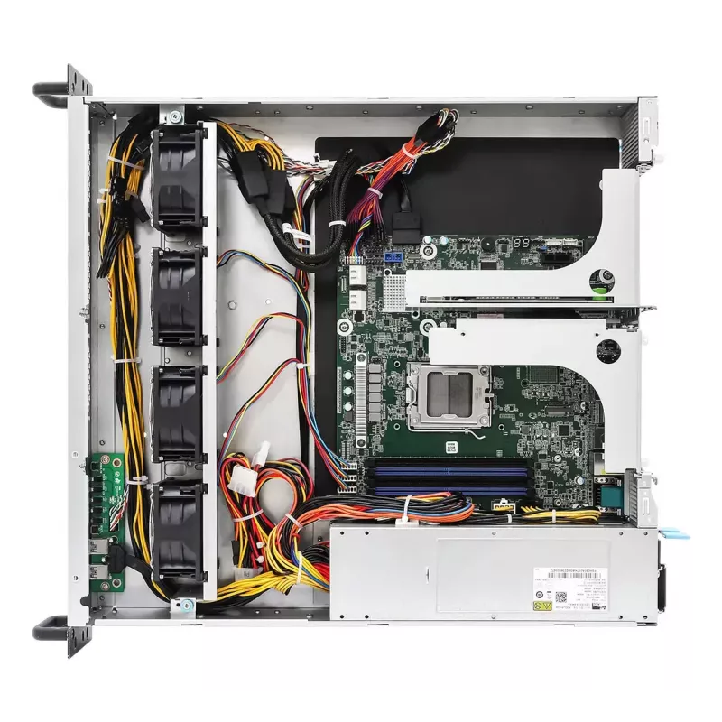 Barebone servidor ASRock 2U1G-B650 rack 2U, chipset AMD B650, LGA 1718, 2 bahías de 2,5