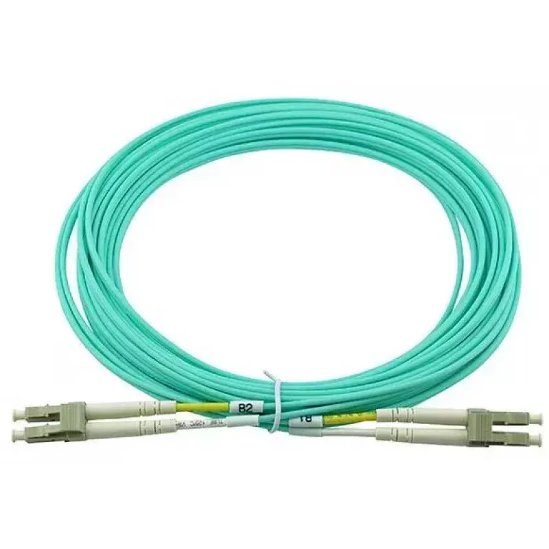 BlueOptics 050502T512000003M-BO Cable de conexión de fibra óptica dúplex (compatible con Corning), LC-UPC/LC-UPC, multimodo OM3 50/125 µm, 3 m