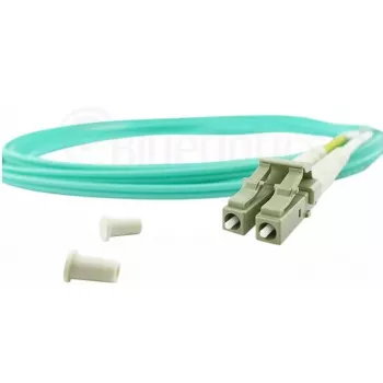 BlueOptics 050502T512000003M-BO Cable de conexión de fibra óptica dúplex (compatible con Corning), LC-UPC/LC-UPC, multimodo OM3 50/125 µm, 3 m
