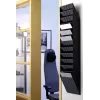 Expositor de folletos Durable FLEXIBOXX 12 compartimentos negro
