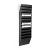 Expositor de folletos Durable FLEXIBOXX 12 compartimentos negro