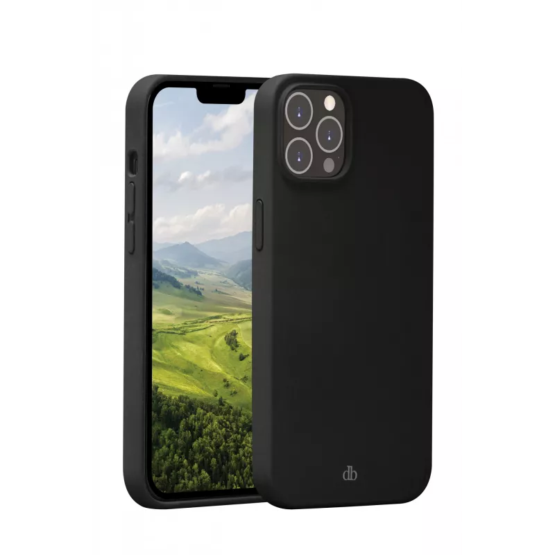 Funda protectora dbramante1928 Costa Rica para iPhone 14 Pro Max – negra, compatible con 6,7