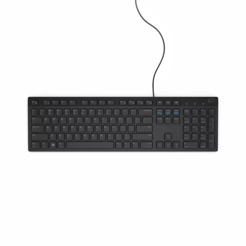 DELL Teclado con cable – KB216 – UK (QWERTY) – negro – (RTL BOX)